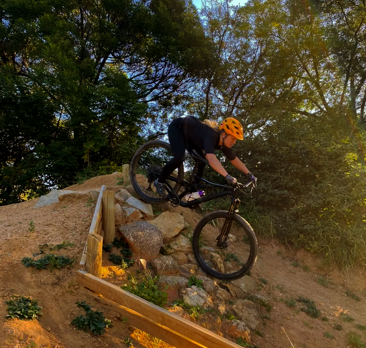 Mountain bike training in Alberton